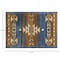 Flash Furniture Blue 5 x 7 Southwestern Style Patterned Area Rug OKR-RG1113-57-BL-GG - alternate 4